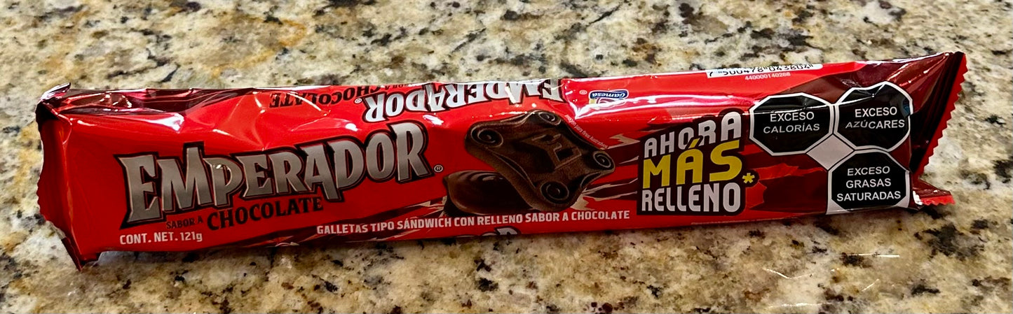 EMPERADOR SABOR CHOCOLATE GALLETA
