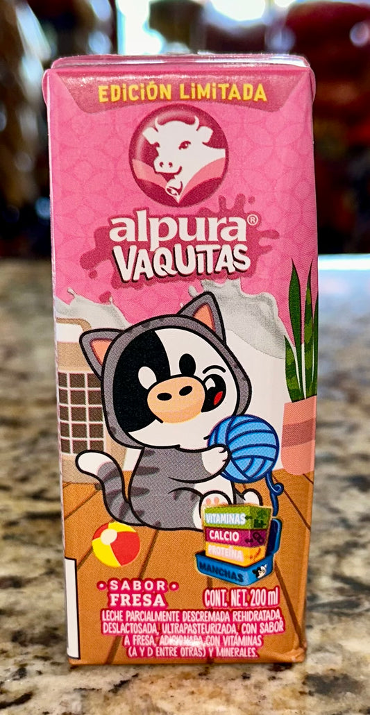 LECHE ALPURA SABOR FRESA
