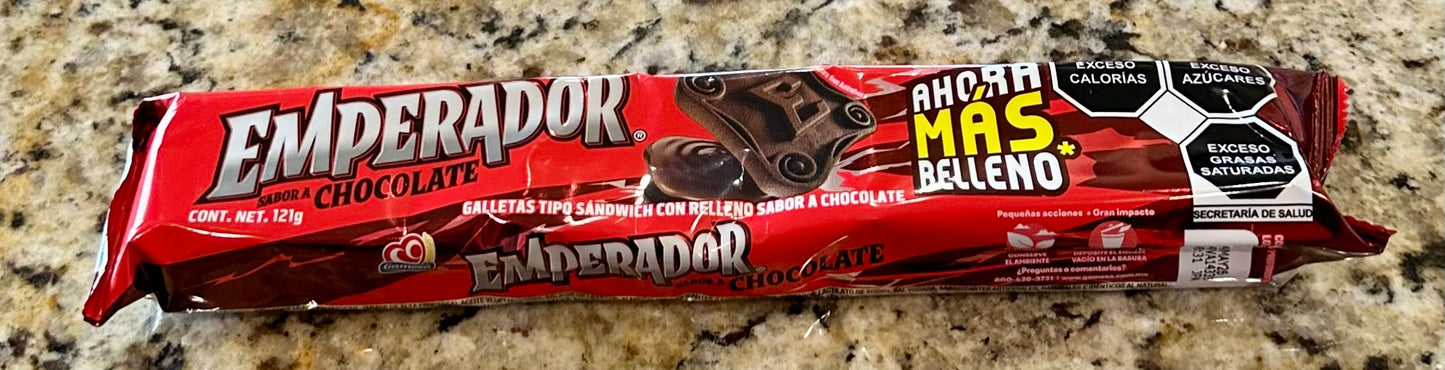 EMPERADOR SABOR CHOCOLATE GALLETA