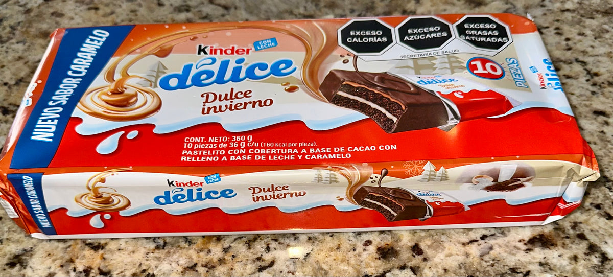 KINDER DELICE SABOR CARAMELO