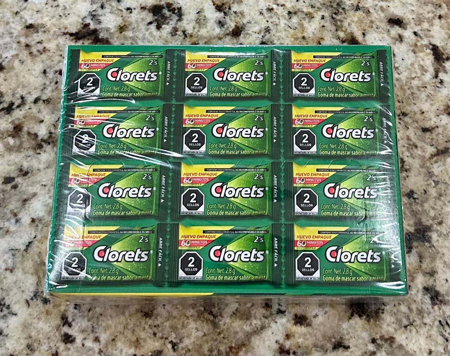 CHICLES CLORETS