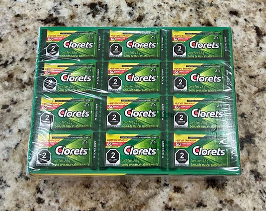 CHICLES CLORETS