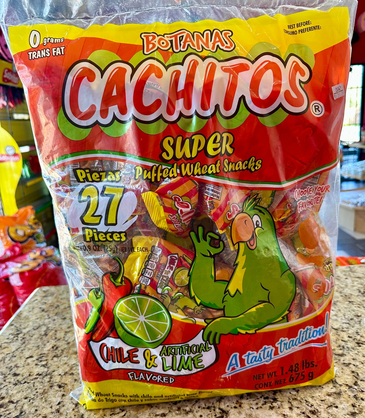 CACHITOS SABOR CHILE Y LIMÓN