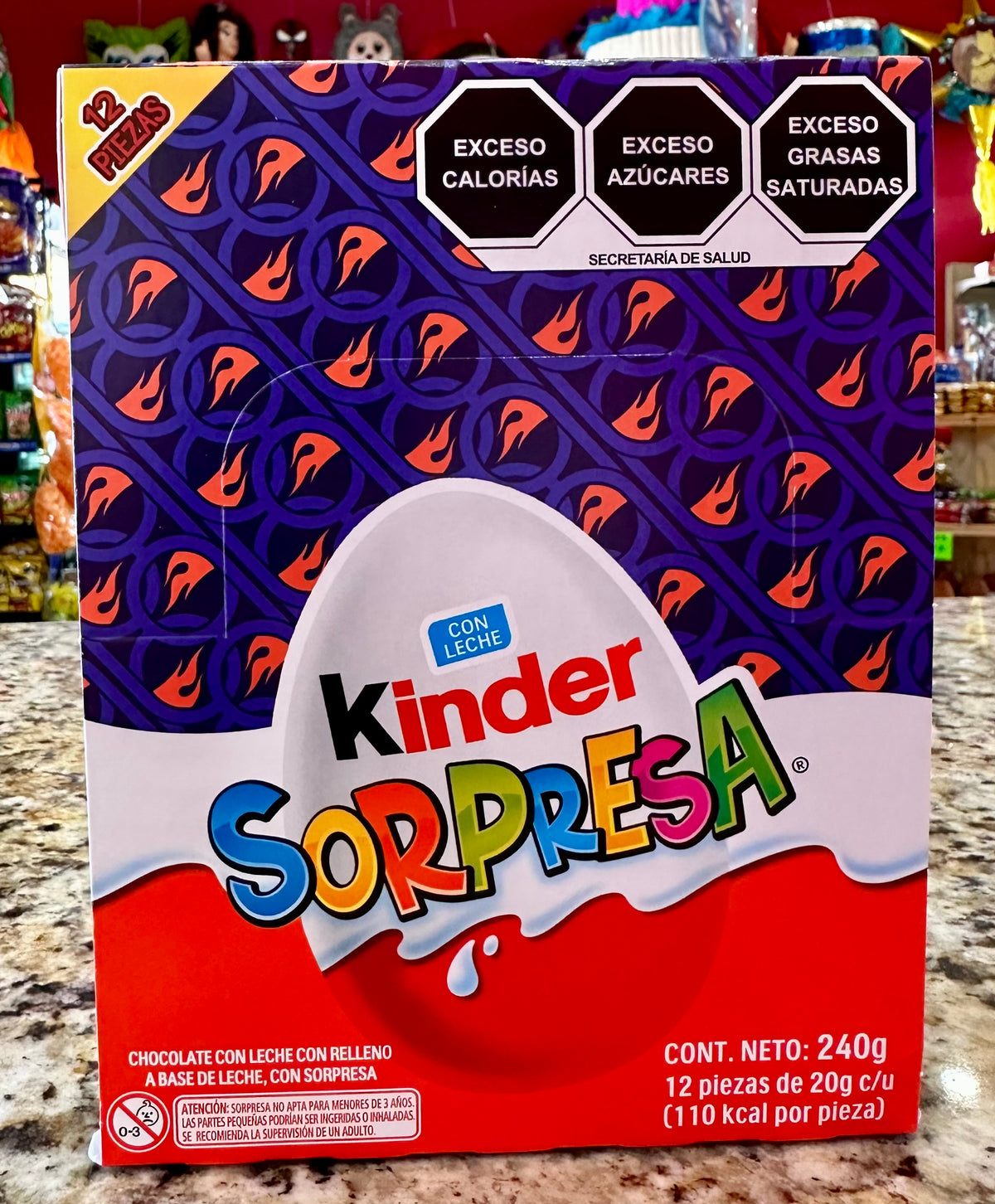 KINDER SORPRESA P/ NIÑO
