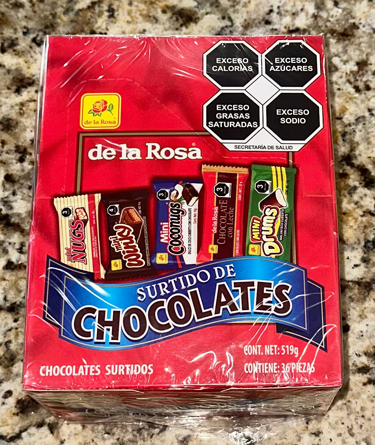 SURTIDO DE CHOCOLATES DISPLAY