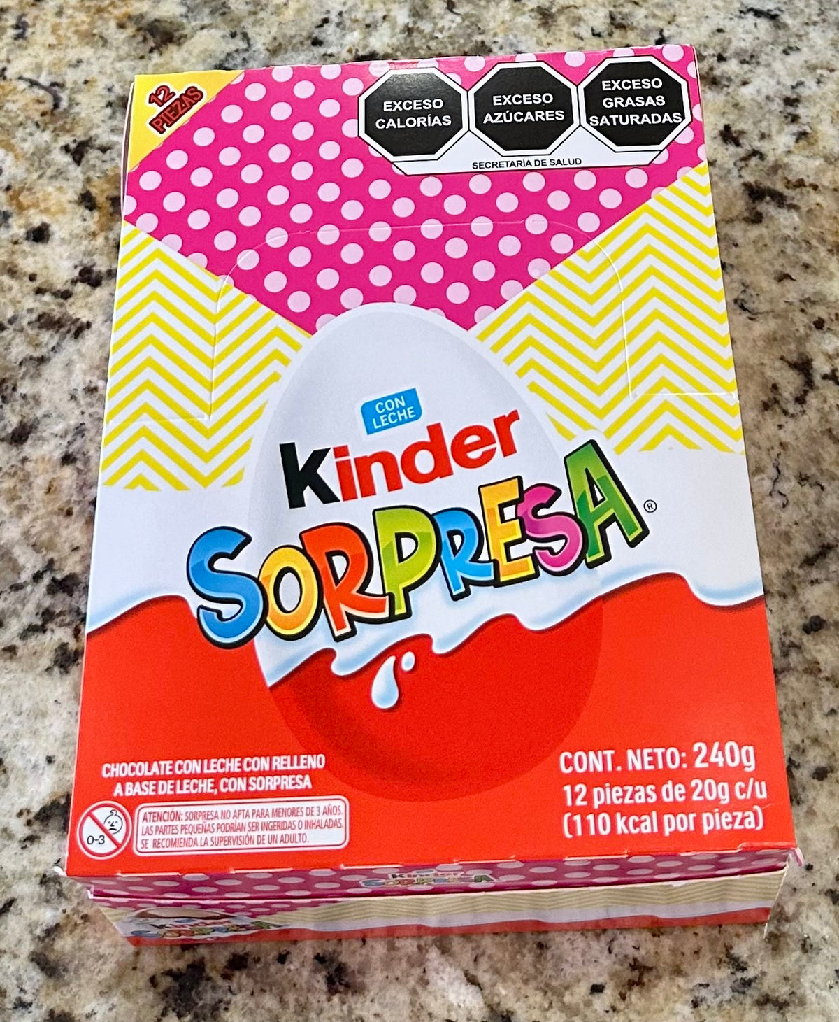 KINDER SORPRESA P/ NIÑA