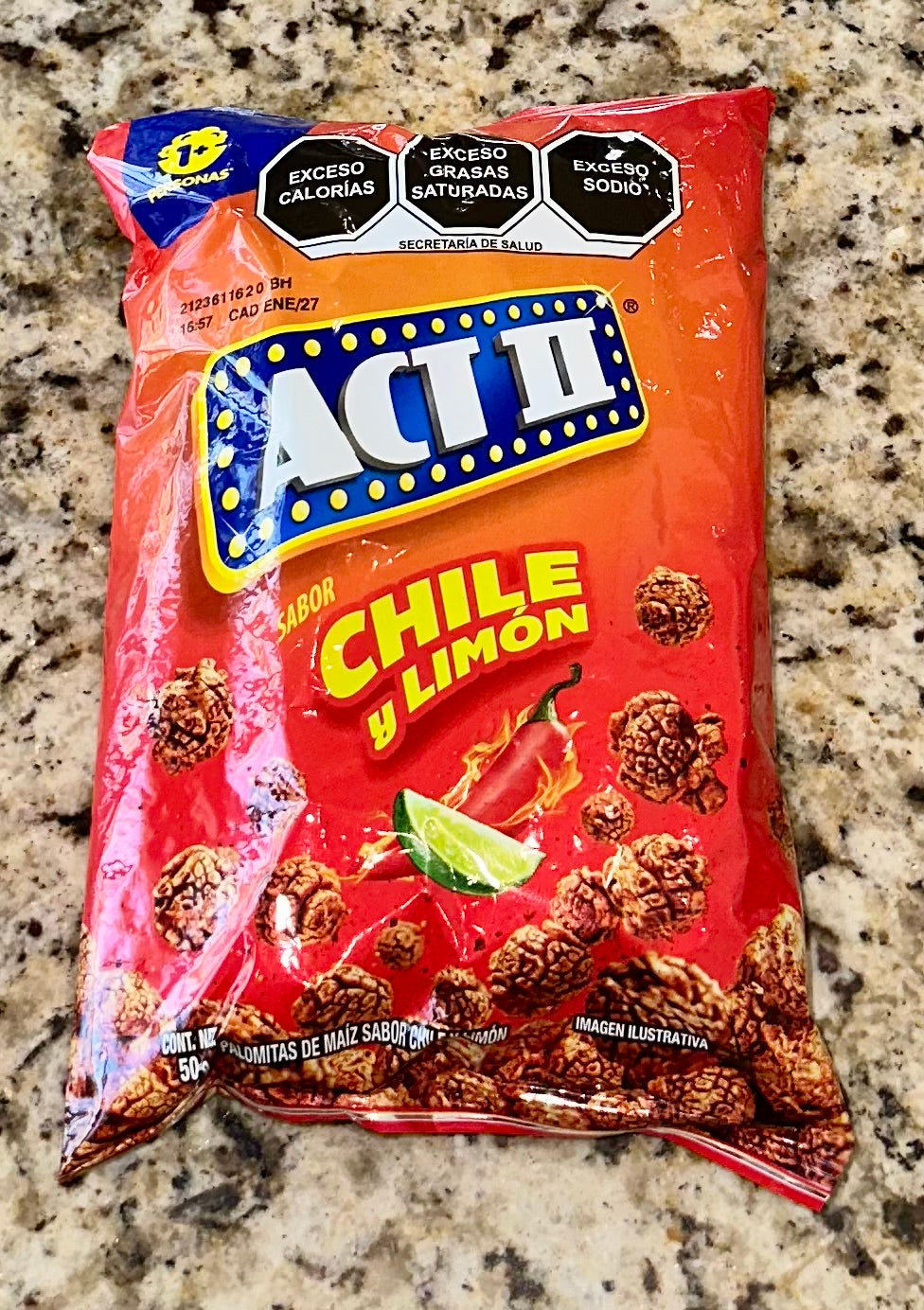 PALOMITAS SABOR CHILE Y LIMÓN