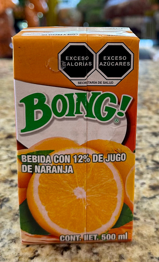 BOING DE NARANJA CARTON