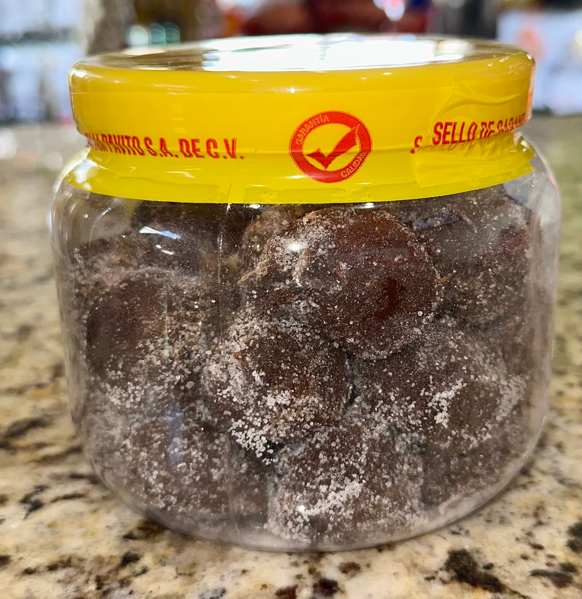 BOLITAS DE TAMARINDO CON AZÚCAR ( TARUGOS )
