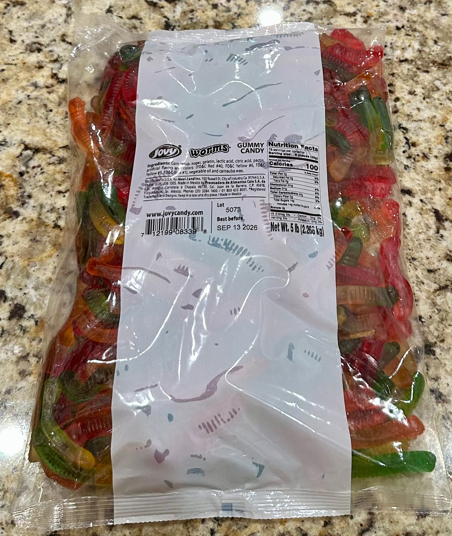JOVY LOMBRICES GUMMY