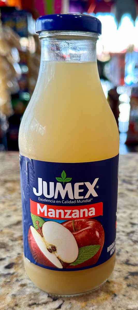 JUMEX DE MANZANA VIDRIO