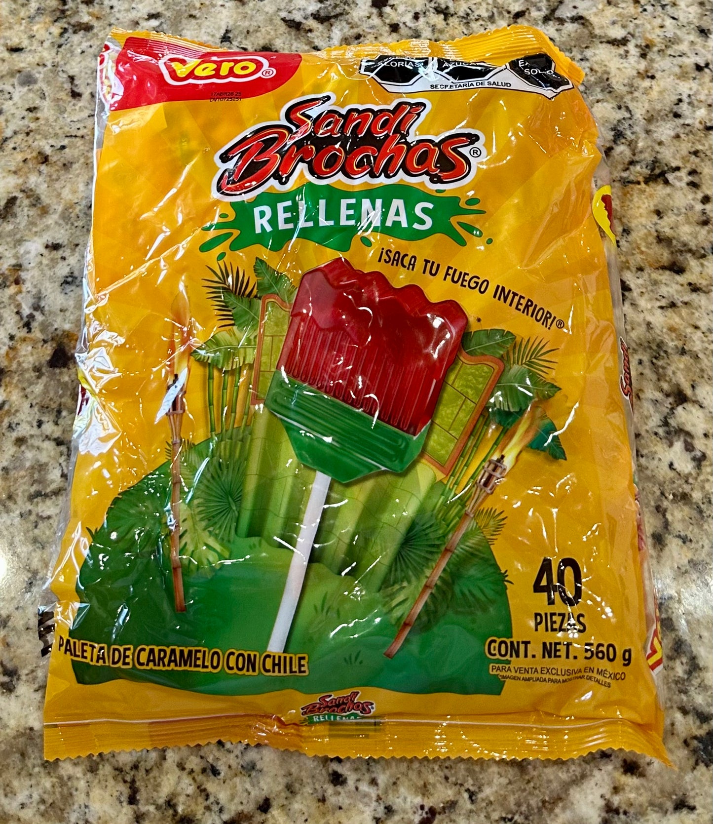 SANDI BROCHAS RELLENAS