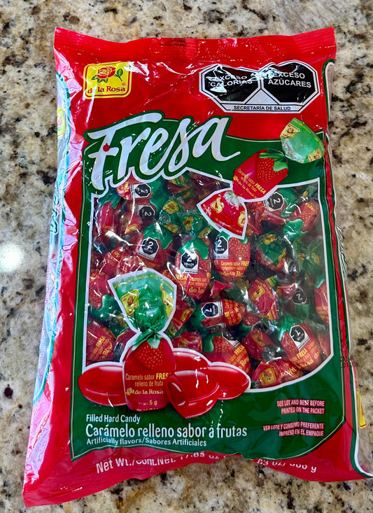 FRESA CARAMELO RELLENO