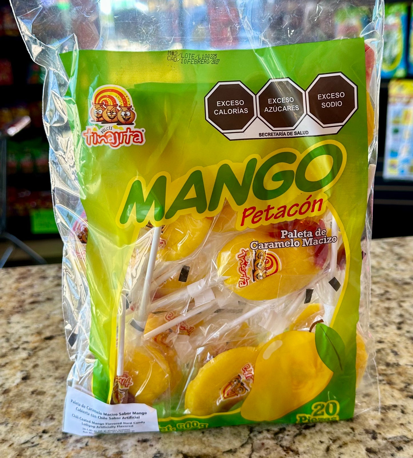 PALETA DE MANGO PETACON TINAJITA