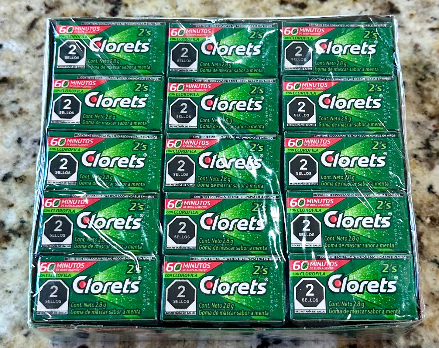 CHICLES CLORETS