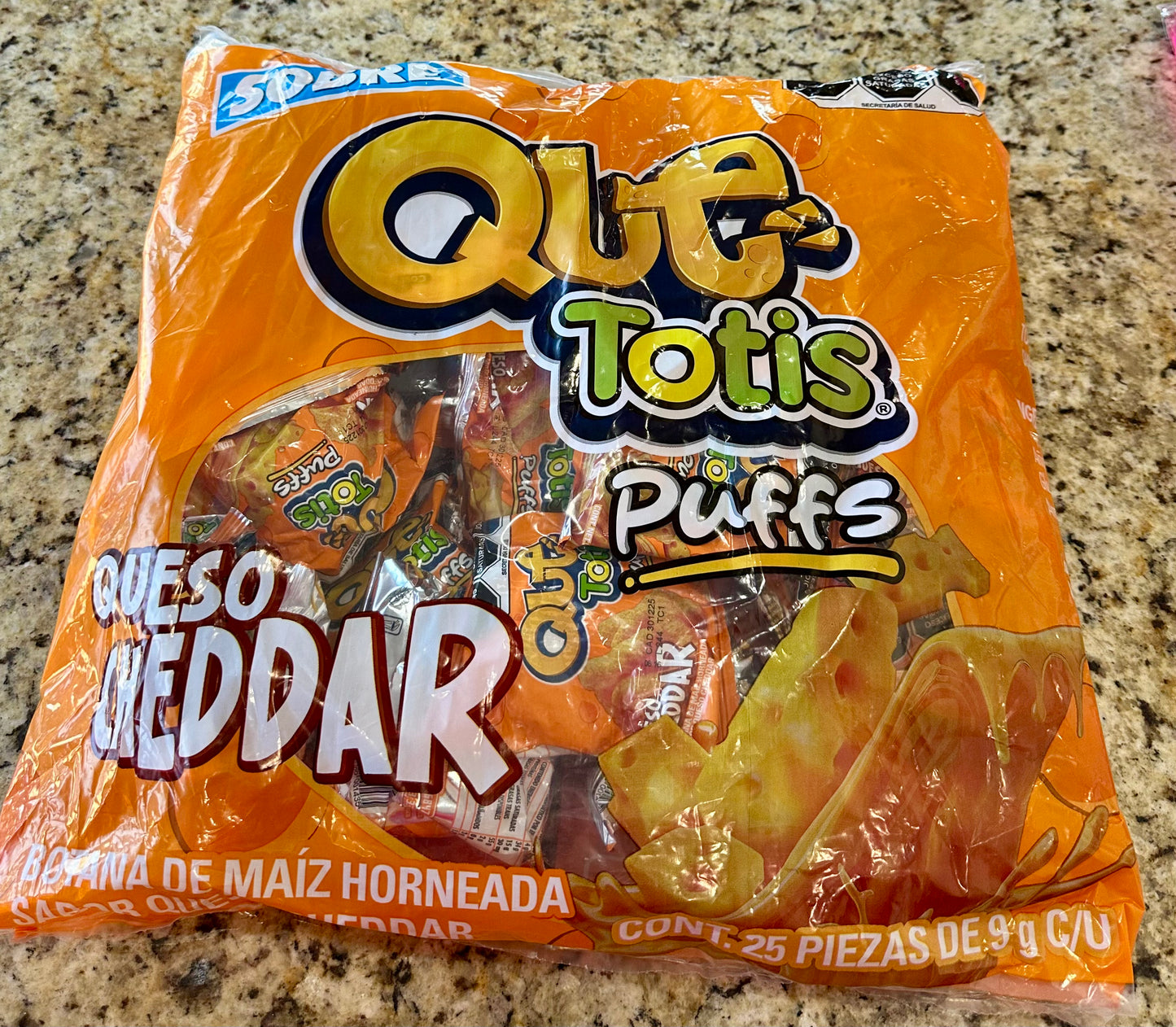 QUE TOTIS QUESO CHEDDAR