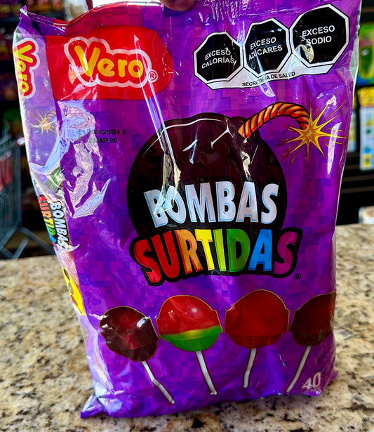 PALETA BOMBAS SURTIDAS