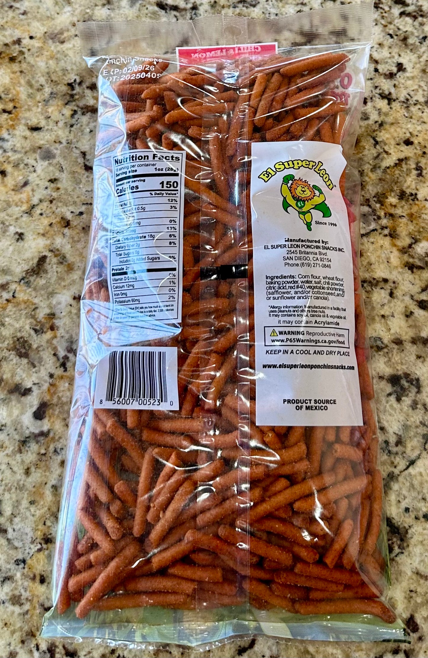 CHURRITOS MEXICANOS CON CHILE Y LIMÓN
