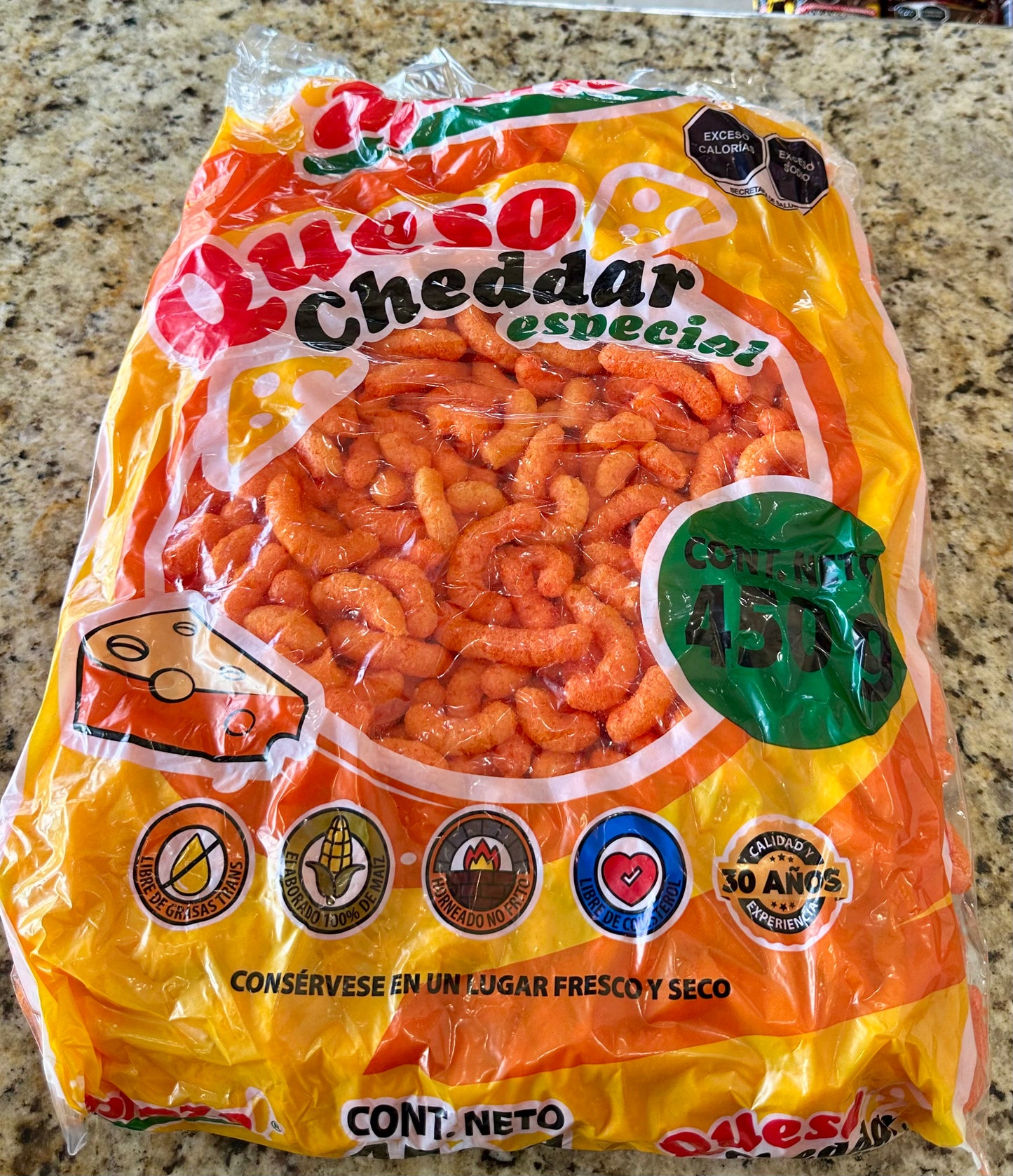 QUESO CHEEDAR ESPECIAL CHEETO APROZA