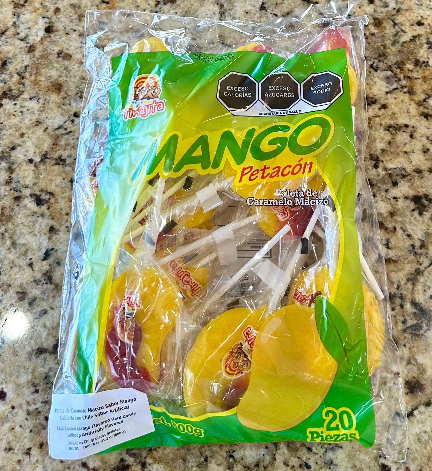 PALETA DE MANGO PETACON TINAJITA