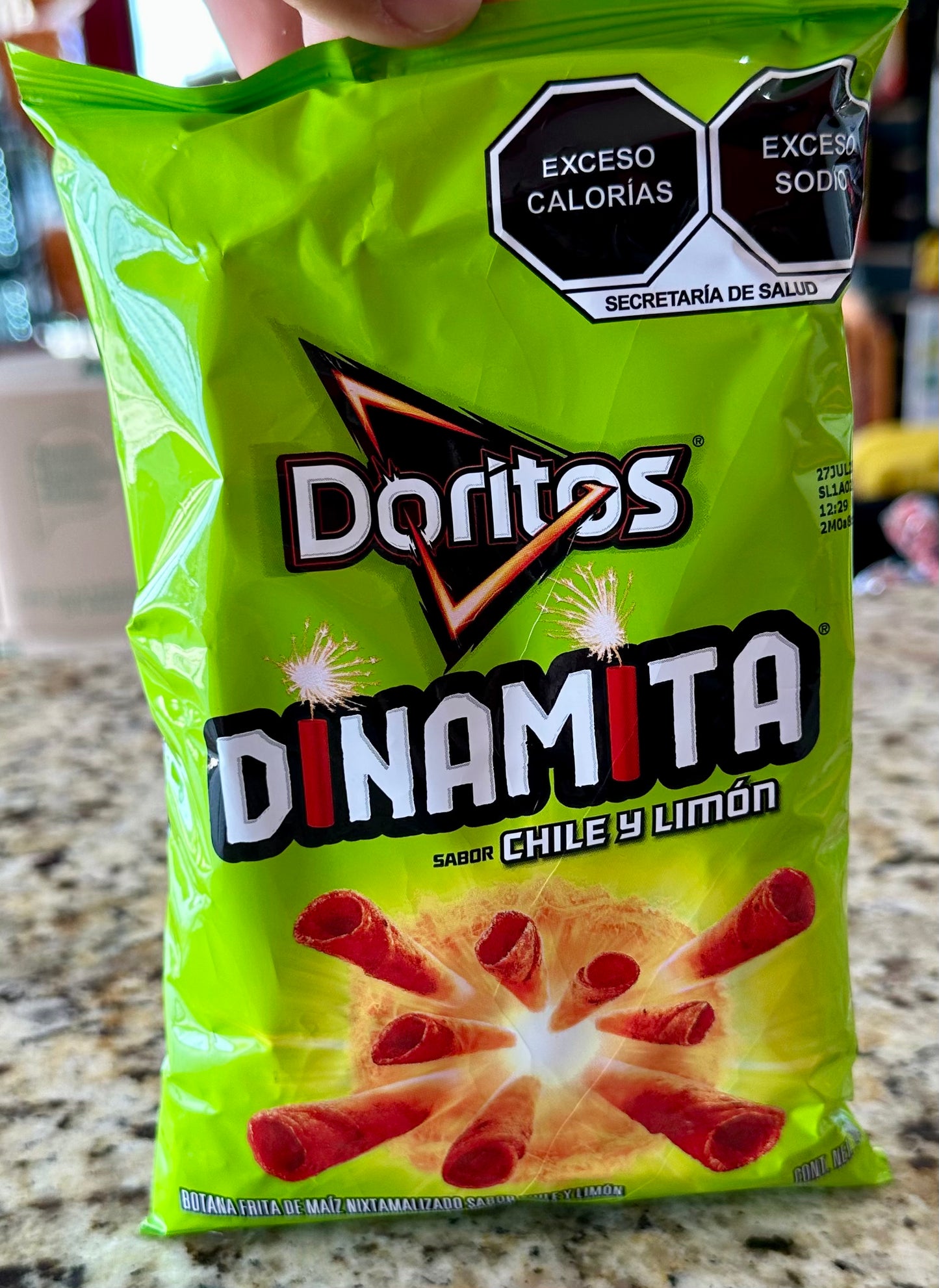DORITOS DINAMITA CHILE Y LIMÓN CHICO