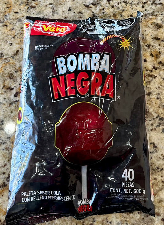 PALETA BOMBA NEGRA 💣