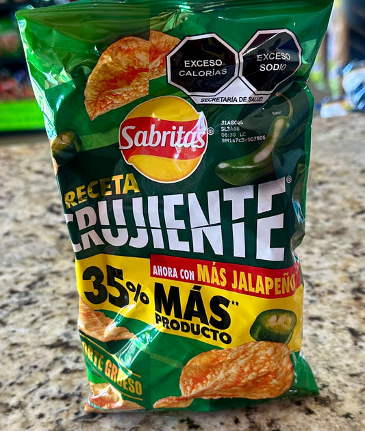 RECETA CRUJIENTE JALAPEÑO CHICA